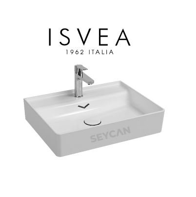 İsvea Vea Tezgah Üstü Lavabo 61 cm Beyaz