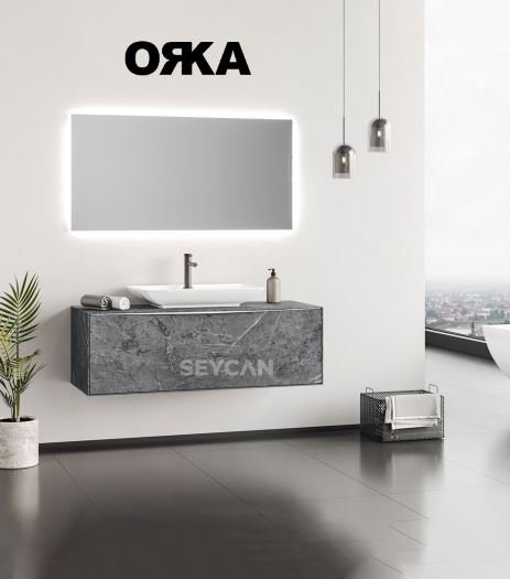 Orka Mono 120 cm Asma Banyo Dolabı